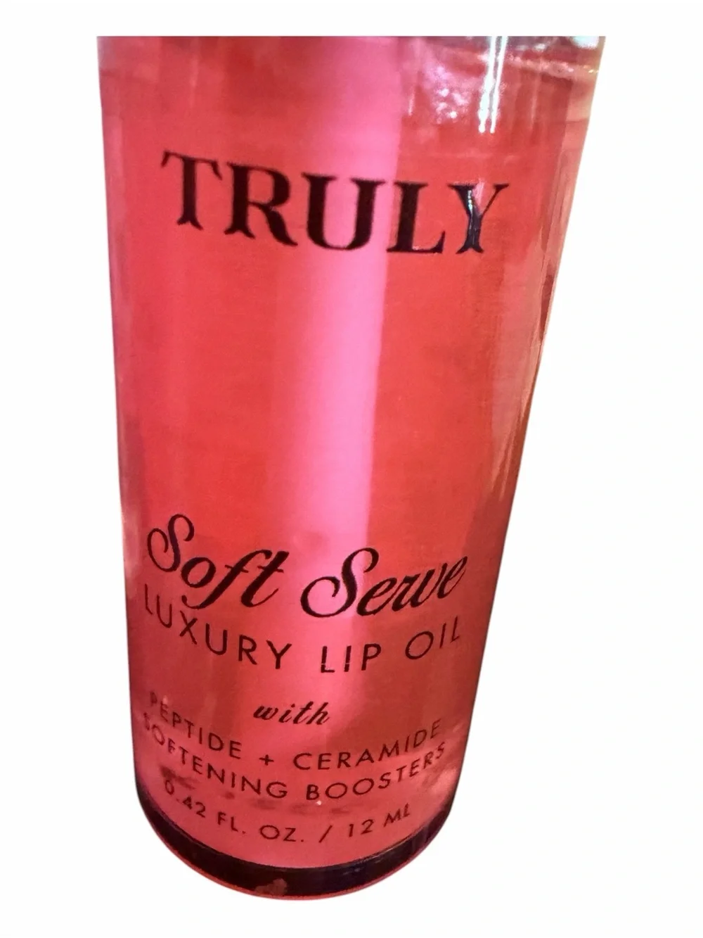 Truly Beauty Luxury Lip Oil Cherry Baby, Glazed Donut or Soft Serve NEW